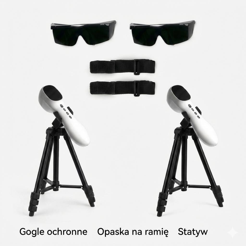 Urządzenie Wellue / KTS do terapii zimnym laserem (LLLT) w leczeniu artretyzmu i bólu mięśni